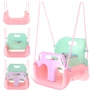 Kép 2/21 - Kruzzel 3-in-1 pastel children's swing
