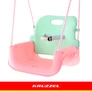 Kép 13/21 - Kruzzel 3-in-1 pastel children's swing
