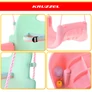 Kép 15/21 - Kruzzel 3-in-1 pastel children's swing