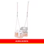 Kép 9/19 - Kruzzel 3-in-1 gray-beige children's swing