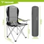 Kép 4/25 - Trizand Black and Gray Fishing Chair