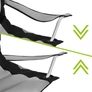 Kép 8/25 - Trizand Black and Gray Fishing Chair