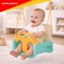 Kép 20/22 - Kruzzel 3-in-1 Cream and Turquoise Children's Swing