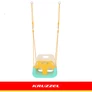 Kép 7/22 - Kruzzel 3-in-1 Cream and Turquoise Children's Swing
