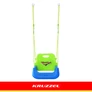 Kép 11/23 - Kruzzel 3-in-1 green and blue children's swing