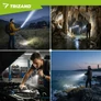 Kép 17/32 - 800lm Trizand 26950 tactical flashlight