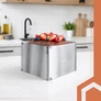 Kép 23/24 - Ruhhy rectangular cake tin/confectionery rim