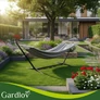 Kép 17/25 - Garden hammock 200x150cm Gardlov with frame 27293