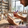 Kép 12/16 - Acrylic markers - set of 16 Maaleo 27051