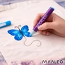 Kép 10/16 - Acrylic markers - set of 16 Maaleo 27051