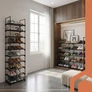 Kép 19/23 - Ruhhy 10-level shoe shelf 45x30x174cm