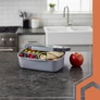 Kép 9/11 - Lunchbox 800ml gray Ruhhy 26169