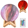 Kép 1/9 - Moon night light 15cm 16 colors
