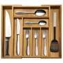 Kép 9/15 - Bamboo drawer insert/organizer for Ruhhy