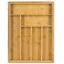 Kép 10/15 - Bamboo drawer insert/organizer for Ruhhy