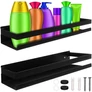 Kép 1/10 - Ruhhy black bathroom shelf