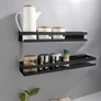 Kép 5/10 - Ruhhy black bathroom shelf