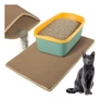 Kép 1/19 - Litter box mat 75x55cm - beige Purlov