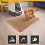 Kép 13/19 - Litter box mat 75x55cm - beige Purlov