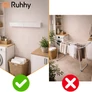 Kép 12/14 - Ruhhy 80cm wall-mounted clothes dryer