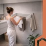 Kép 10/14 - Ruhhy 80cm wall-mounted clothes dryer