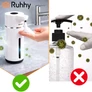 Kép 16/25 - Ruhhy Touchless Soap Dispenser 420ml White