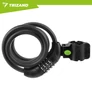 Kép 9/17 - Trizand 120 cm-es kódos biciklizár, 13.5 mm vastag acélkábellel