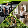 Kép 10/16 - Back support belt - 24 magnets - 110cm Trizand