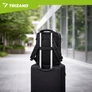 Kép 11/18 - Trizand black hiking backpack 42x32x40cm