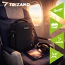 Kép 16/18 - Trizand black hiking backpack 42x32x40cm