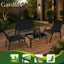 Kép 13/14 - Balcony furniture set - black Gardlov
