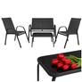 Kép 4/14 - Balcony furniture set - black Gardlov