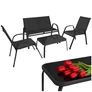 Kép 5/14 - Balcony furniture set - black Gardlov