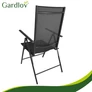 Kép 15/24 - Gardlov black folding garden chair, 2 pieces