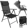 Kép 3/24 - Gardlov black folding garden chair, 2 pieces