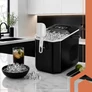 Kép 17/19 - Ice cube maker 1.2l black Ruhhy
