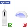 Kép 12/12 - Portable UV LED lamp + Soulima holder