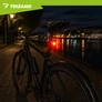 Kép 11/17 - Trizand red bicycle lamp