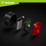 Kép 13/17 - Trizand red bicycle lamp
