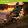Kép 13/19 - Fishing chair 41x52x86cm black Trizand