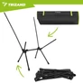 Kép 10/19 - Fishing chair 41x52x86cm black Trizand