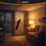 Kép 13/16 - Mosquito net for doors 100x210cm HQ Repest