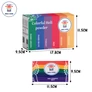 Kép 2/13 - Holi Color Powder Set 6x100g Holi Cow 27335