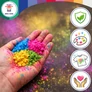 Kép 11/13 - Holi Color Powder Set 6x100g Holi Cow 27335