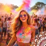 Kép 9/13 - Holi Color Powder Set 6x100g Holi Cow 27335