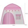 Kép 4/15 - Children's tent HOUSE + lights 23472