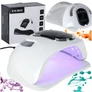 Kép 1/6 - UV körömlámpa hibrid manikűrhöz 45 LED tartóval, X10 UV, 280W