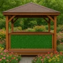 Kép 17/18 - Artificial hedge for balcony 5x0.5m Gardlov 25342