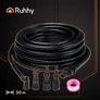 Kép 4/15 - Pipe cleaning hose with adapter 20m Ruhhy 26133