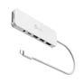 Kép 1/4 - j5create JCD373EW-N, USB C-típus, 3.5mm, HDMI, USB 3.2 Gen 1 (3.1 Gen 1) Type-A, USB C-típus, MicroSD (TransFlash), SD, 5000 Mbit/s, Fehér, 100 W